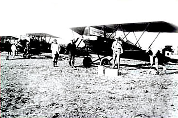 Antiguos aviones en la Patagonia