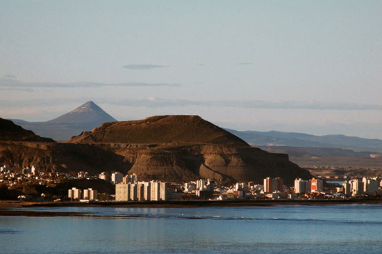 La ciudad de Comodoro y cerro Chenque