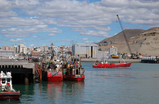 El puerto de Comodoro