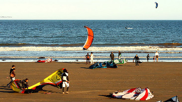 Kitesurf en Rada Tilly