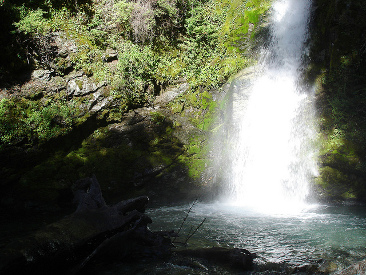 la catarata, el hoyo