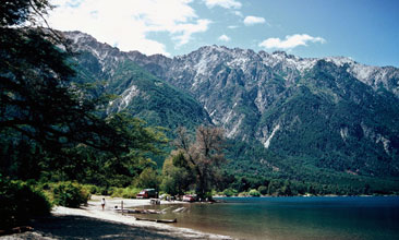 Lago futalaufquen en Esquel