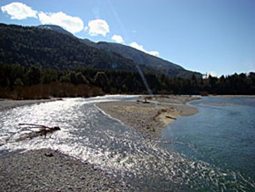 río Azul, Lago Puelo
