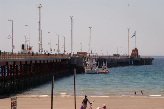 El puerto de Madryn