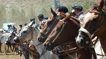 fiesta regional del asado con cuero