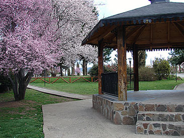 Centro de Alumine en primavera