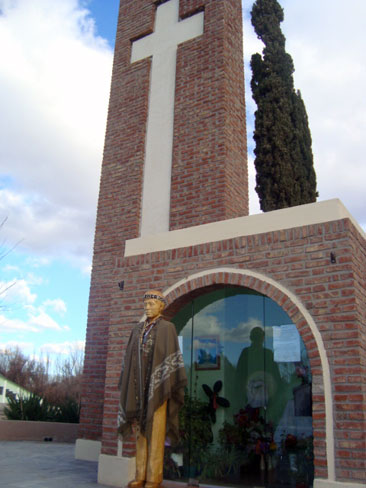 santuario ceferino, chimpay