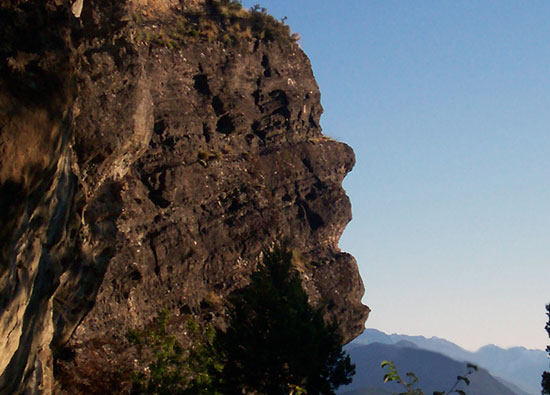 Cabeza del indio, El Bolsn