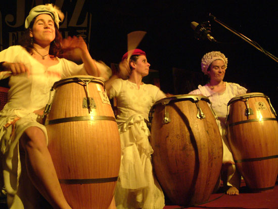 festival de percusin en roca