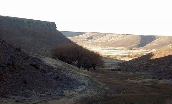 La Meseta Patagónica - Sarmiento, Patagonia, Argentina.