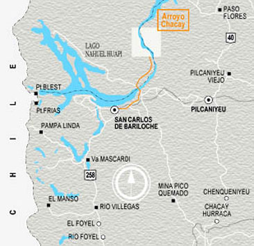 Recorrido mountain bike bariloche