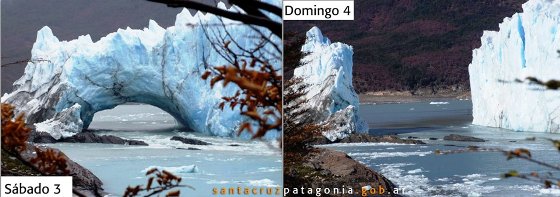 rompimiento glaciar 2012