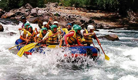 rafting