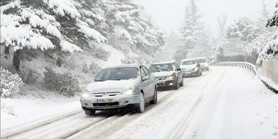 conducir en nieve